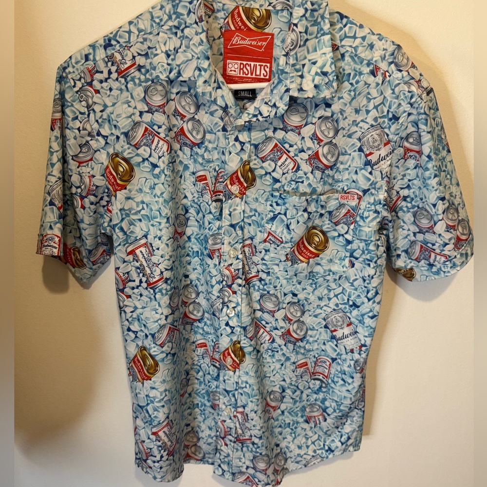 RSVLTS “Dad’s Cooler” button up size small